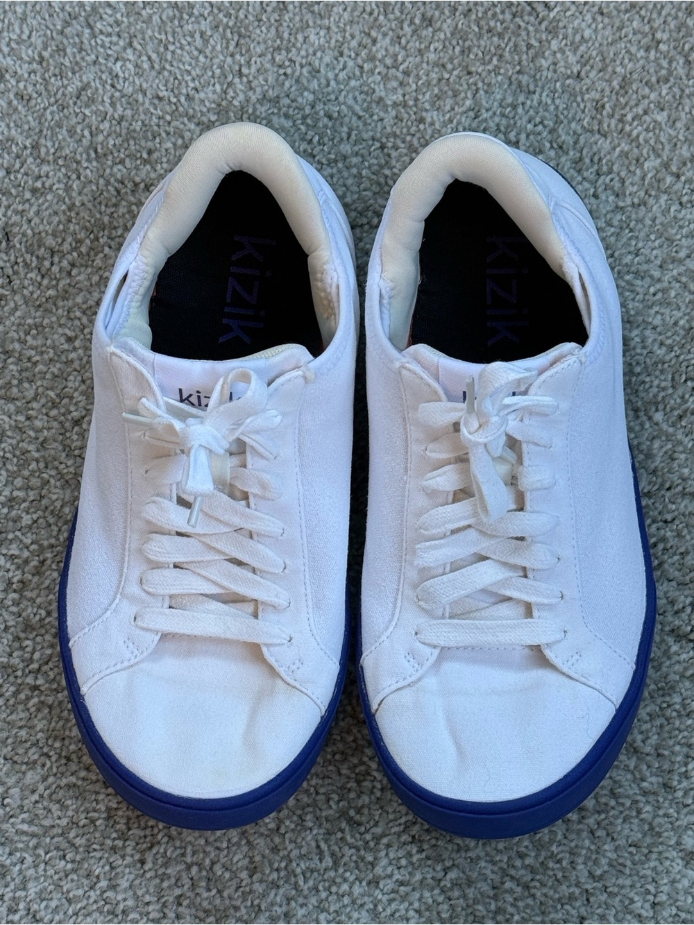 Kizik | Irvine Canvas Slip On Sneaker | Ltd Ed. Blue Sole